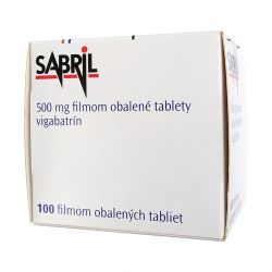 Сабрил (Вигабатрин) таблетки 500мг №100 (100 таблеток) в Липецке и области фото