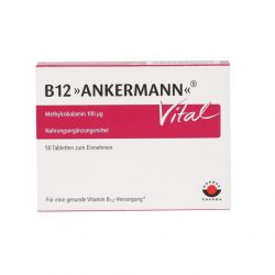 Витамин В12 Ankermann Vital (Метилкобаламин) табл. 100мкг 50шт. в Липецке и области фото