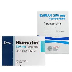 Каман/Хуматин (Паромомицин) капсулы 250мг №16 в Липецке и области фото