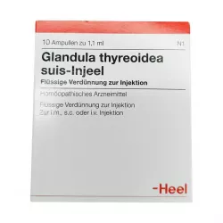 Тиреоидеа гландула (Гландула Тиреоидеа) суис инъель Heel 1,1мл р-р для инъекций амп. №10 фото