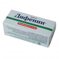Дифенин (Фенитоин) таблетки 117мг №60 в Липецке и области фото