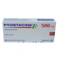 Пиостацин (Пристинамицин) таблетки 500мг №16 в Липецке и области фото