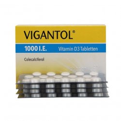 Вигантолеттен (Vigantoletten Vigantol) в таблетках 1000МЕ 100шт в Липецке и области фото